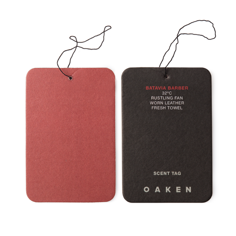 Scent Tag - Batavia Barber