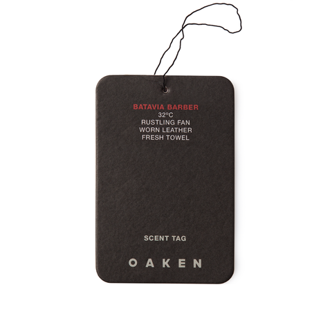 Scent Tag - Batavia Barber