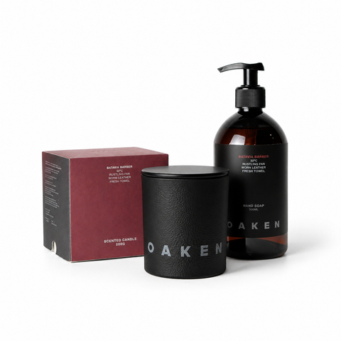 Hand Soap & Scented Candle Set