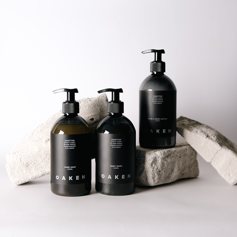 Oaken Holiday Set - HandSoap + Body Wash + Hand & Body Lotion