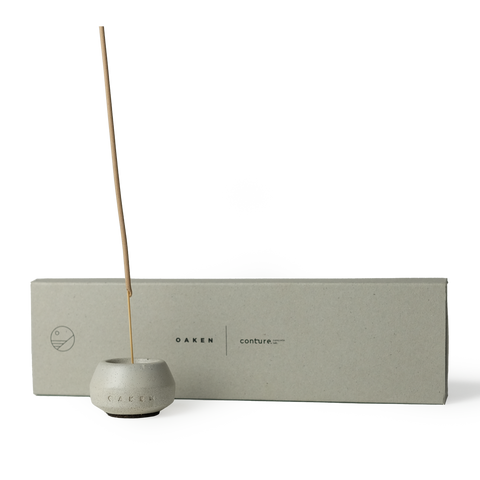 Concrete Incense Holder - Oaken x Conture - Sanctum