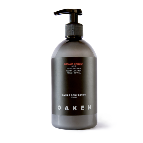 Hand & Body Lotion 500ml- Batavia Barber