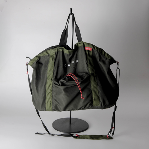 Oaken Lab x Bagasi — Lipa Duffle Bag + Scented Leather Pendant + Scent Tab Refill