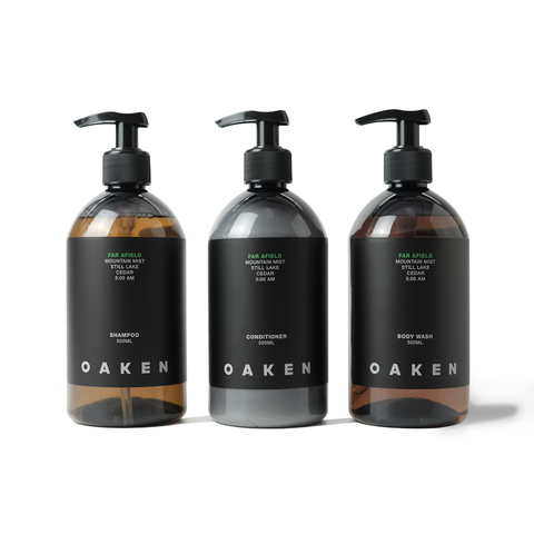 Shampoo Far Afield + Conditioner + Body Wash Set