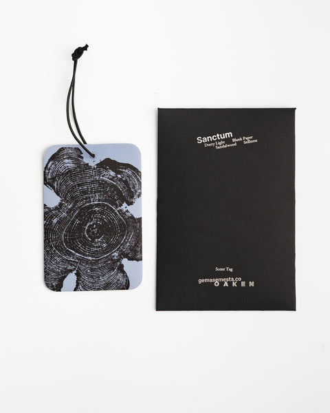 Oaken & Gema Semesta Scent Tag - Sanctum