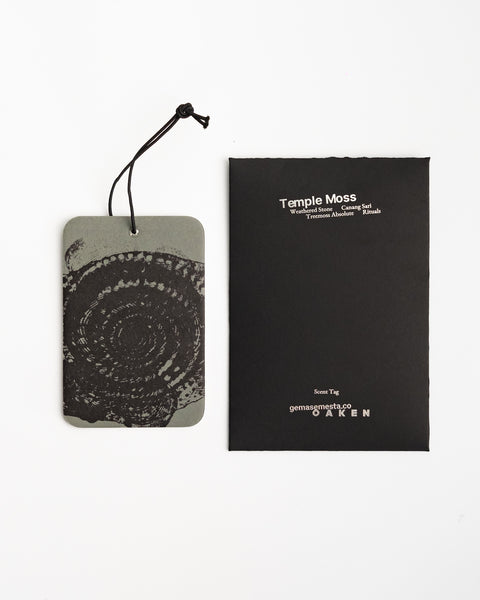Oaken & Gema Semesta Scent Tag - Temple Moss