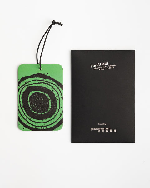 Oaken & Gema Semesta Scent Tag - Far Afield