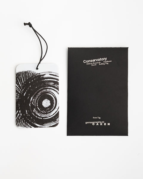 Oaken & Gema Semesta Scent Tag - Conservatory