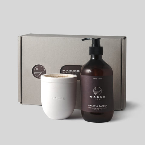 Hand Soap & Candle set - Batavia Barber