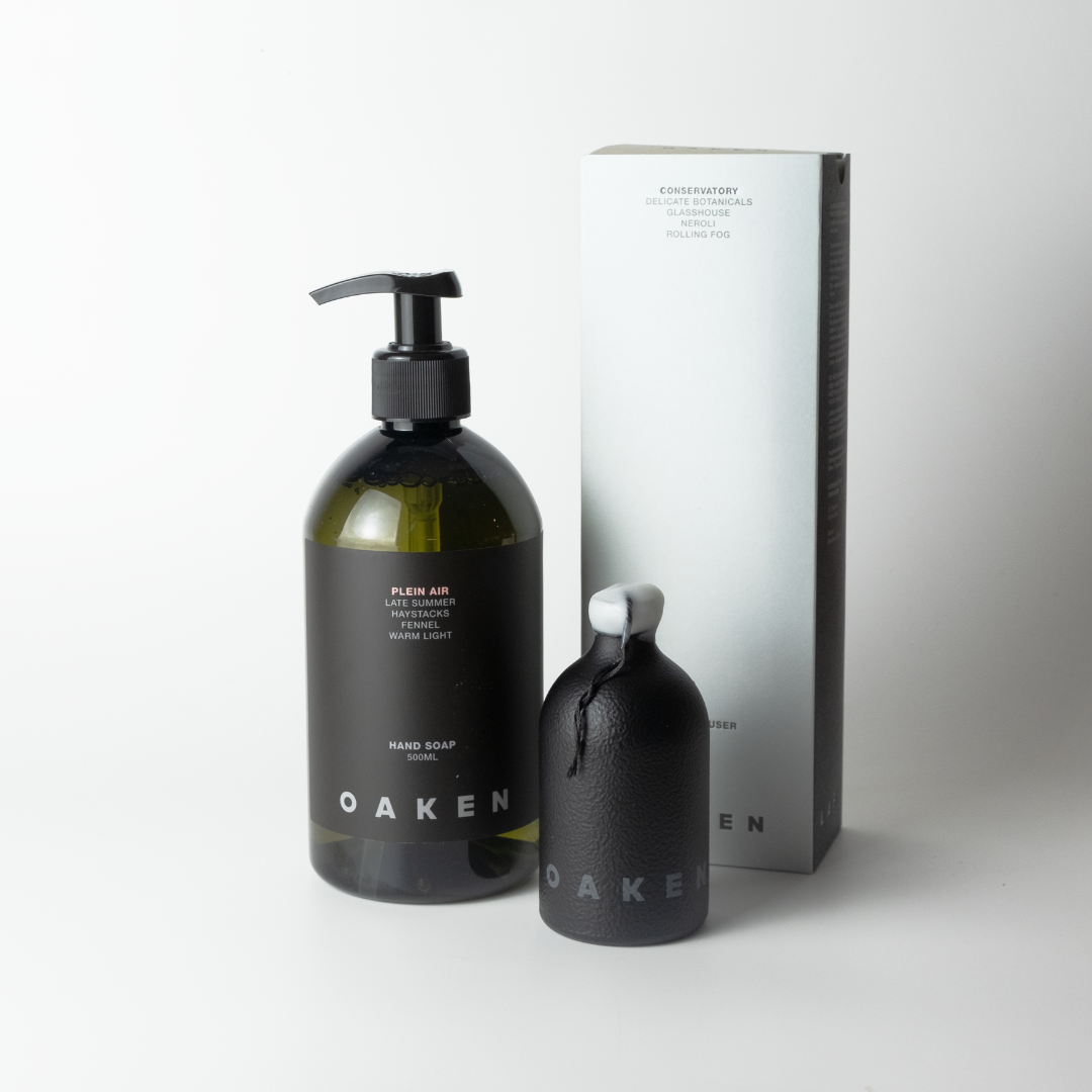 Oaken Lab | Raya Gift Set 2026 – Hand Soap Plein Air & Reed Diffuser C