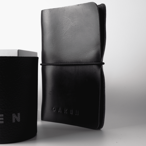Oaken Lab | Raya Gift Set 2026 – Leather Journal & Scented Candle