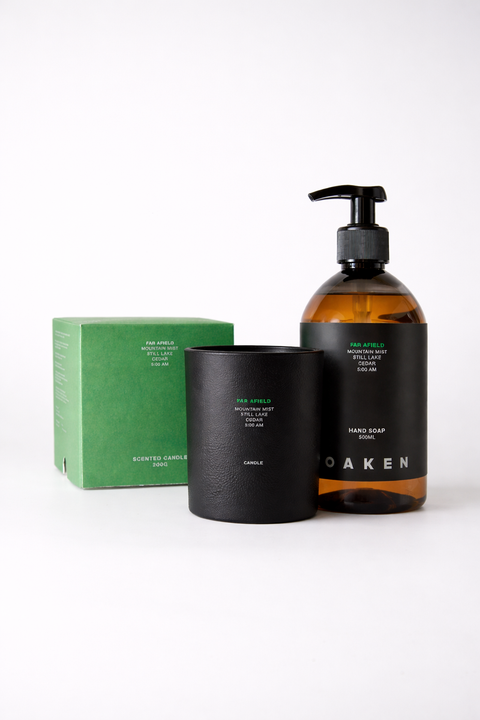 Hand Soap & Candle set  - Batavia Barber