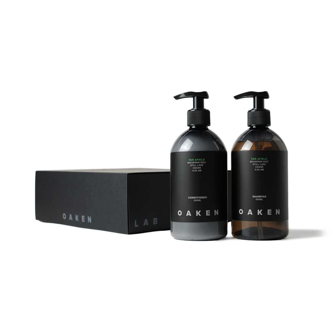 Oaken Lab Reed Shampoo & Conditioner Set - Far Afield - 500ml – Oaken Lab