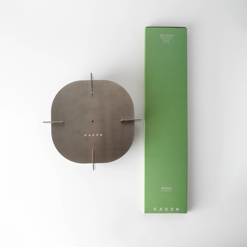 Oaken Lab | Raya Gift Set 2026 – Metallic Incense Holder & 20 Incense Sticks