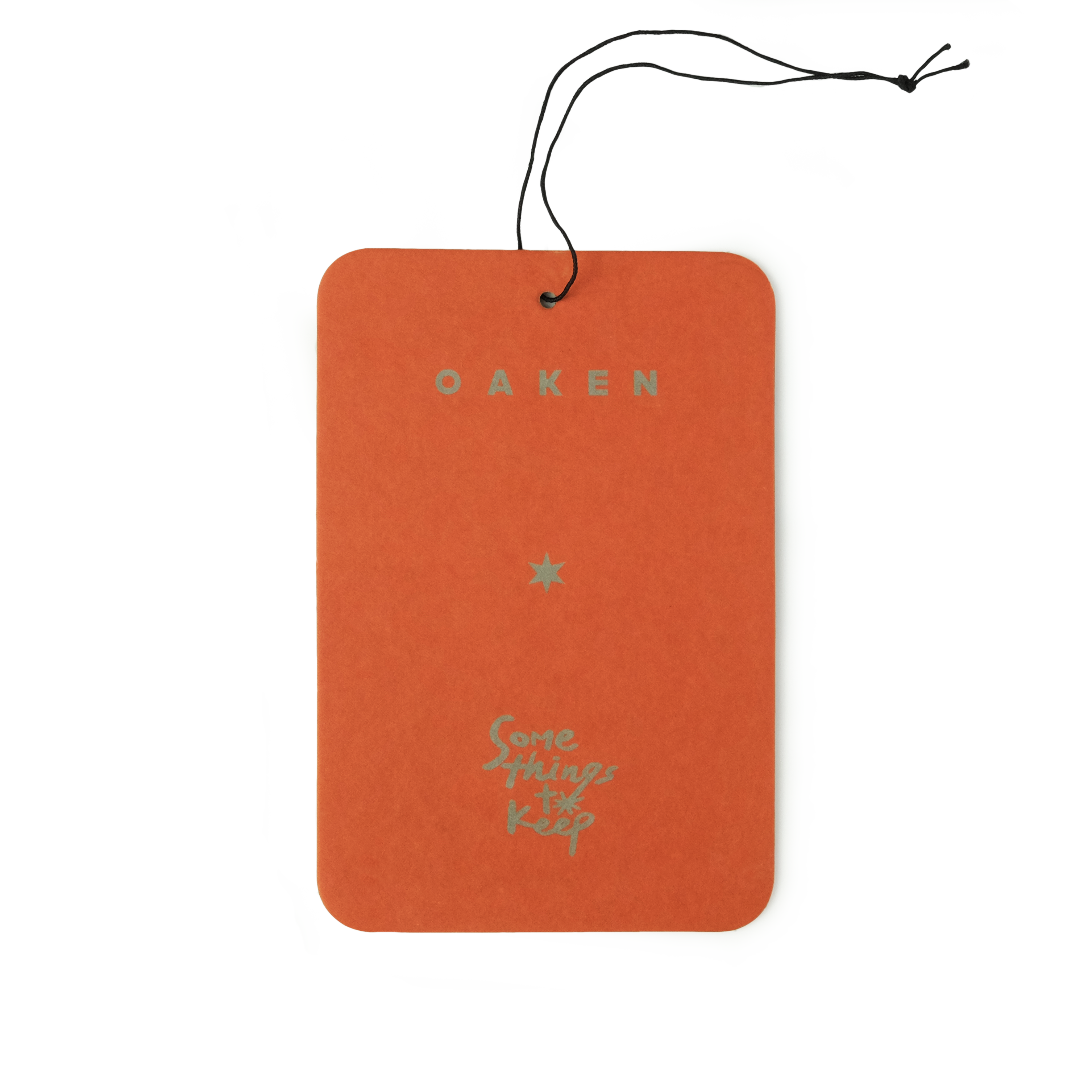Oaken * Somethings to Keep <br> Scent Tag - Poppy