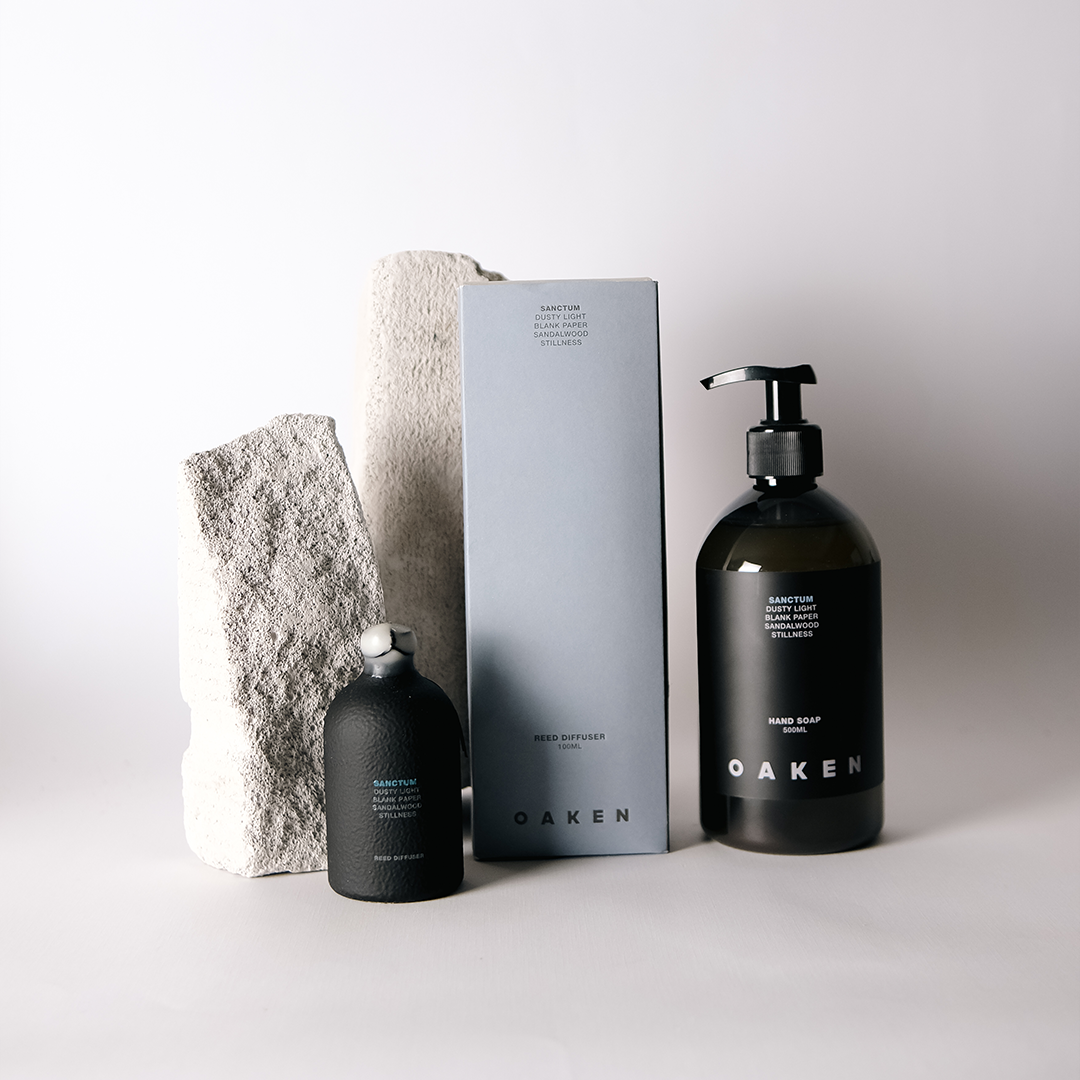Oaken Holiday Set – Reed Diffuser + Hand Soap – Oaken Lab
