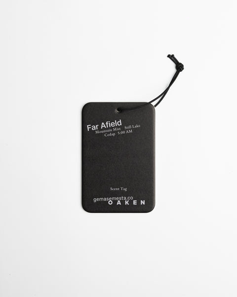 Oaken & Gema Semesta Scent Tag - Far Afield
