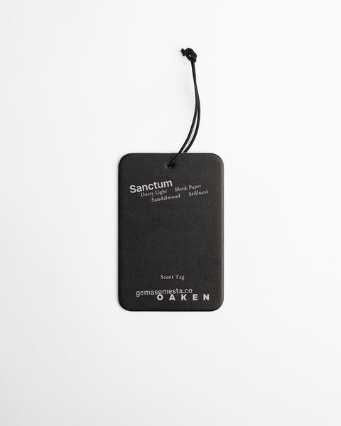 Oaken & Gema Semesta Scent Tag - Sanctum