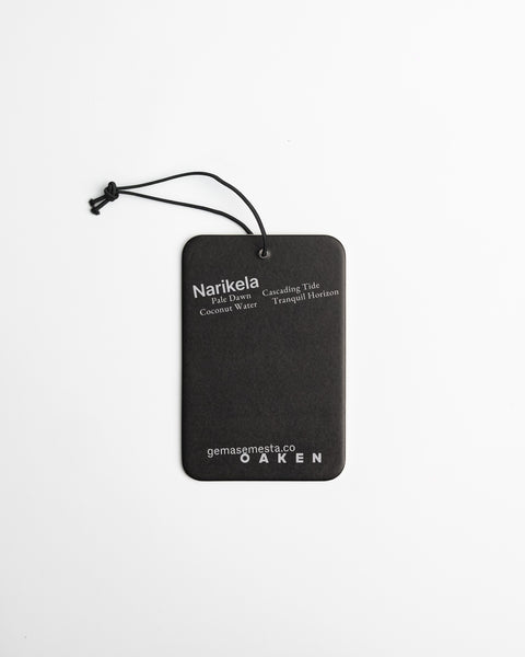 Oaken & Gema Semesta Scent Tag - Narikela