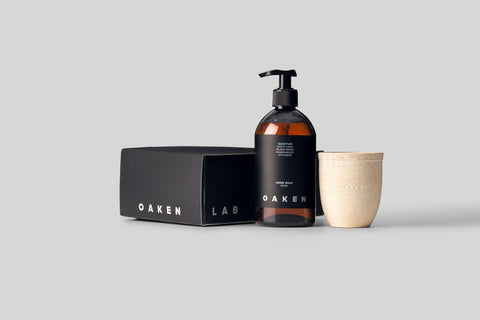 Hand Soap + Small Candle Set