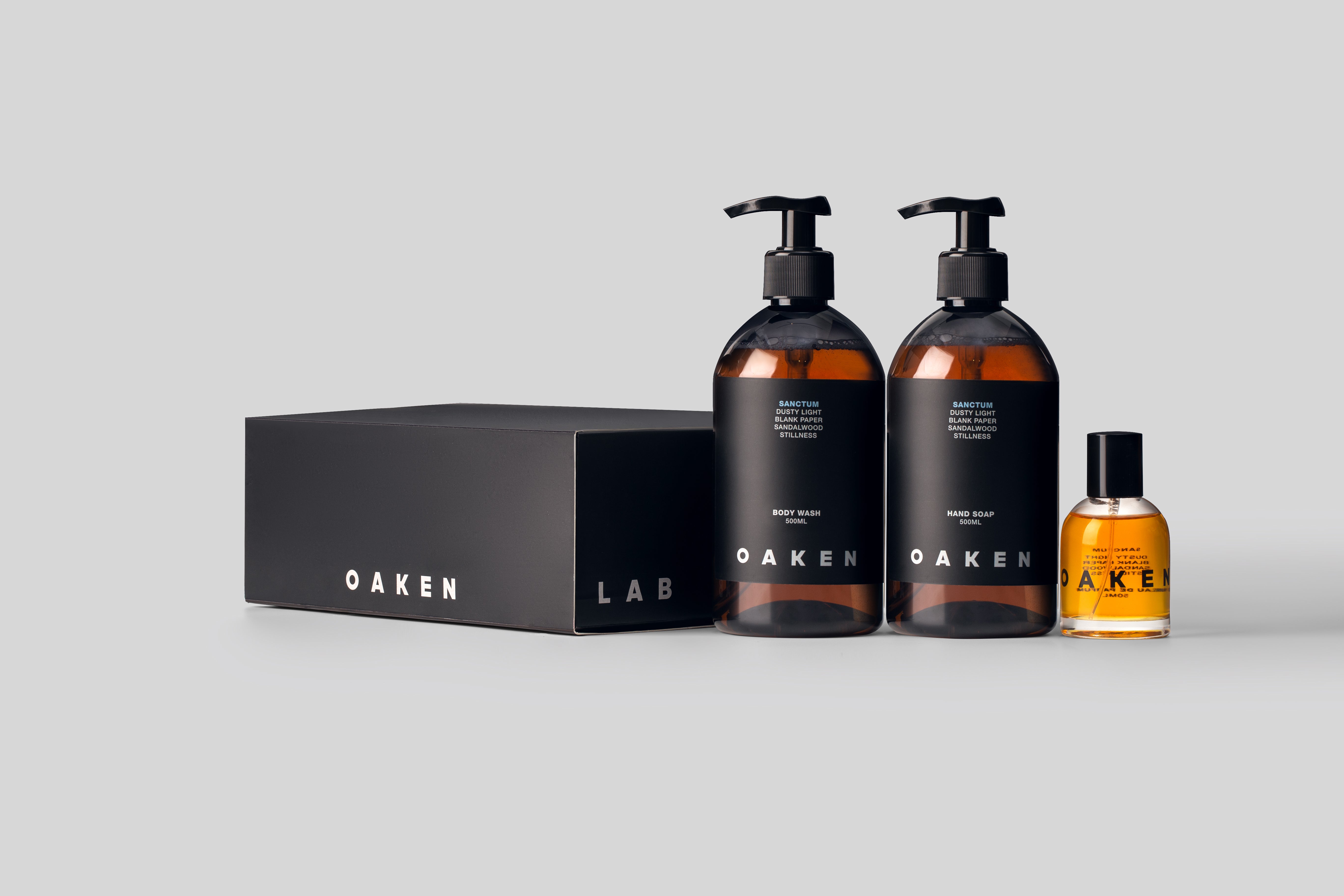 Oaken Lab Reed Perfume 50ml + Body Wash + Lotion Set – Oaken Lab
